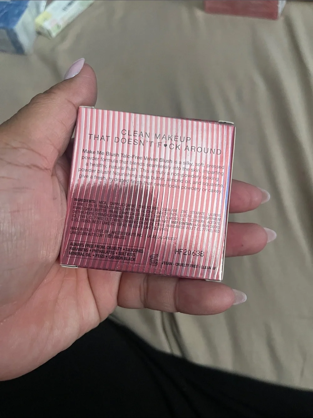 LAWLESS Pink Powder Blush — Soft Rosy Pink